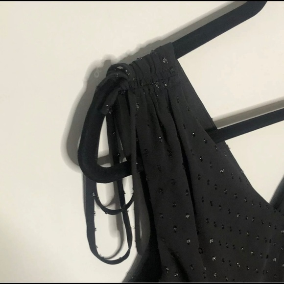 GAL MEETS GLAM Elora Sparkle Swiss Dot Dress - Picture 5 of 9